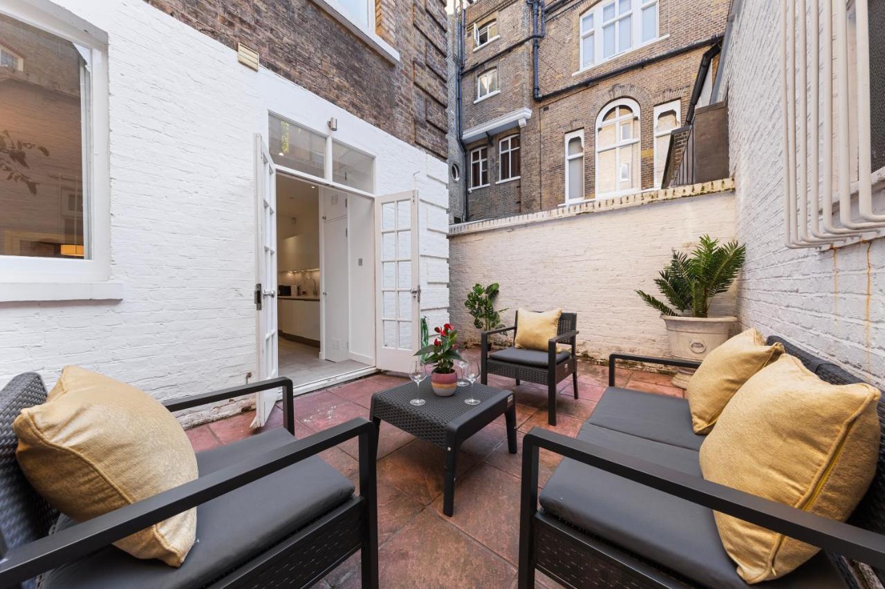Harrods 2 Bed Lux Flat W/Patio Apartment London Bagian luar foto