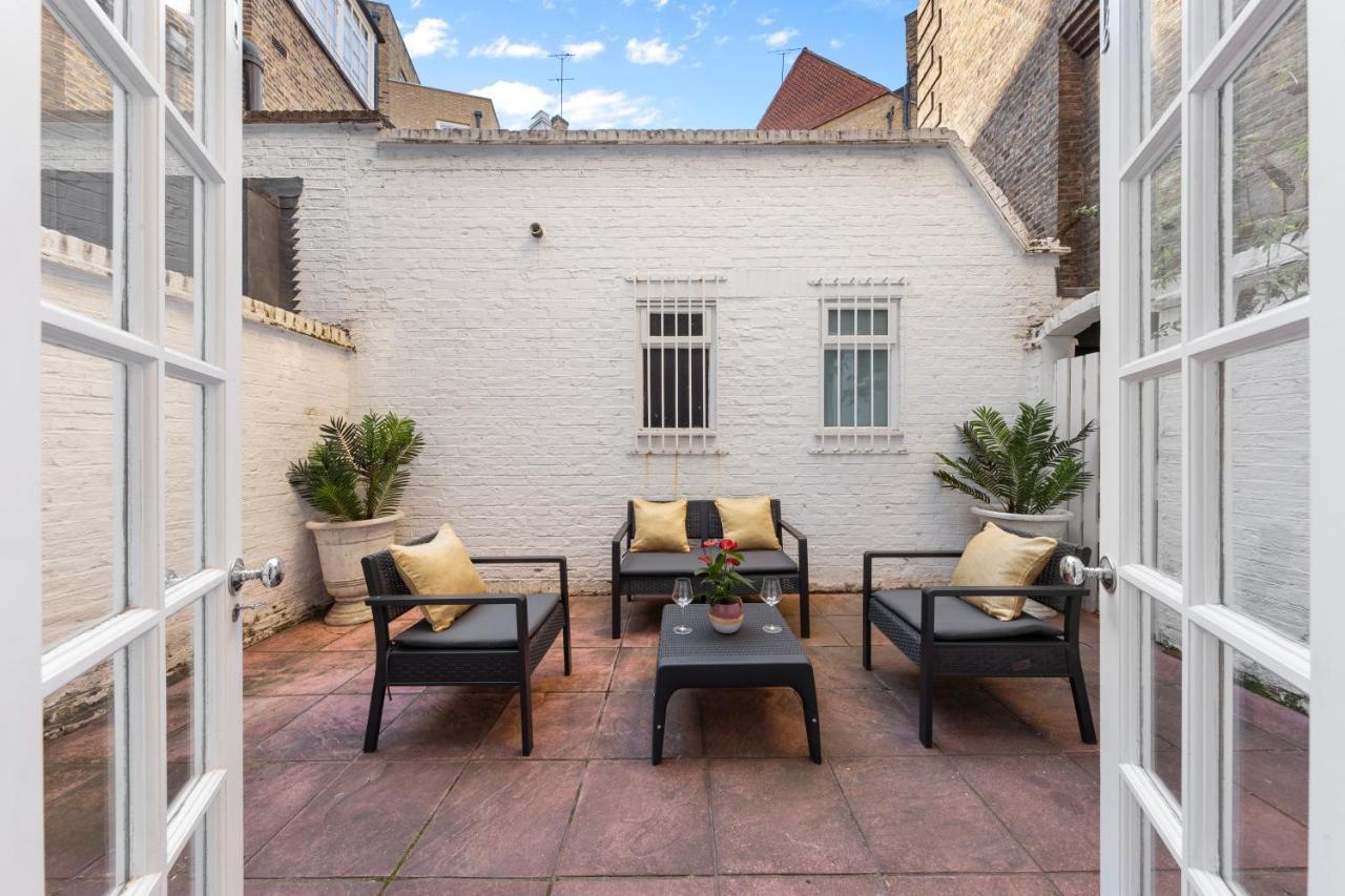 Harrods 2 Bed Lux Flat W/Patio Apartment London Bagian luar foto
